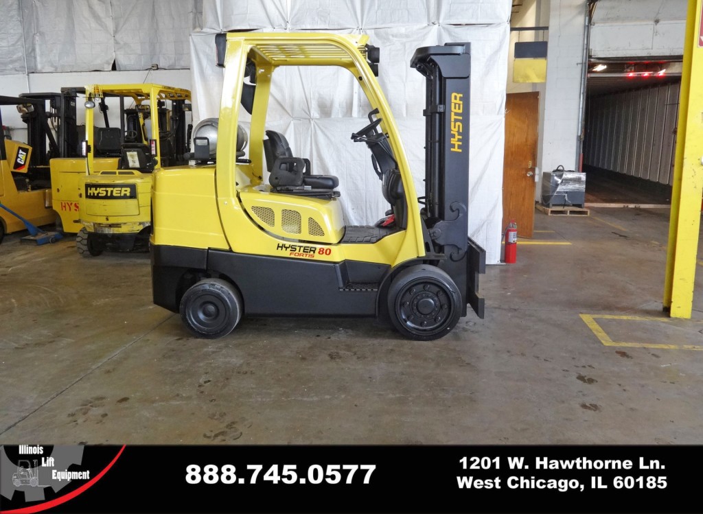 2007 Hyster S80FT Forklift on Sale in Georgia