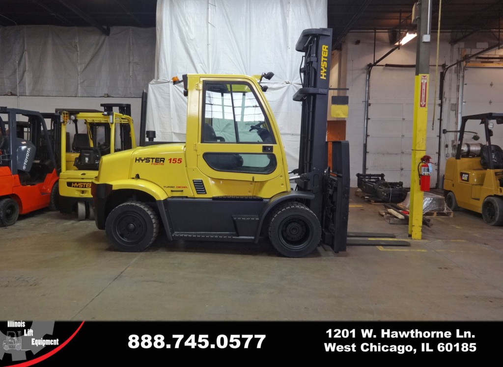 2008 Hyster H155FT Forklift on Sale in Georgia