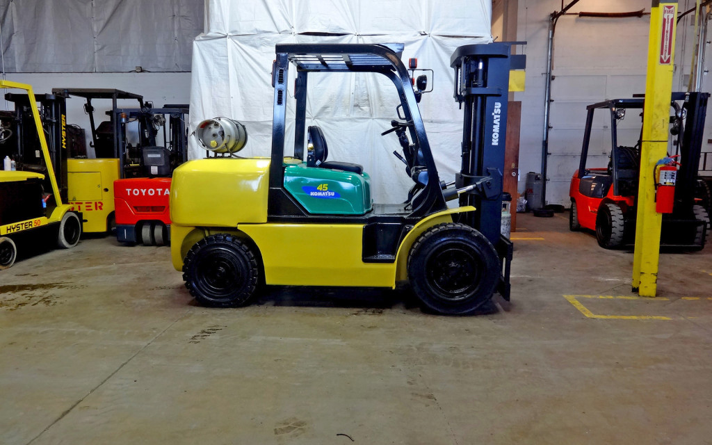  2005 Komatsu FG45T-8 Forklift on Sale in Georgia