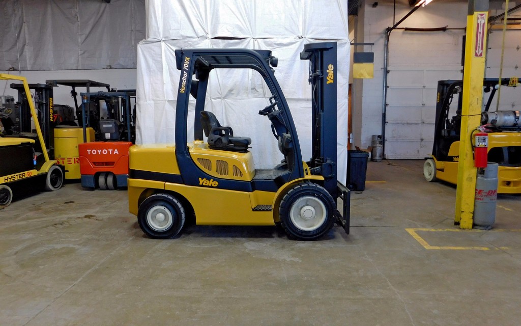  2007 Yale GDP070VX Forklift on Sale in Georgia