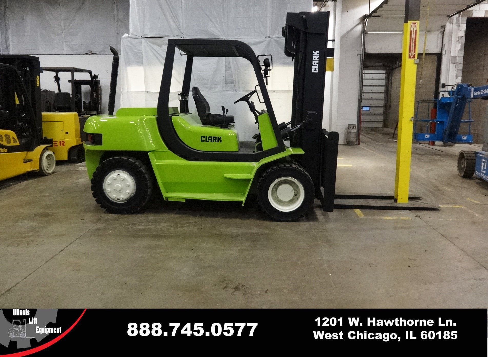 2003 Clark CMP75SD Forklift on Sale in Georgia