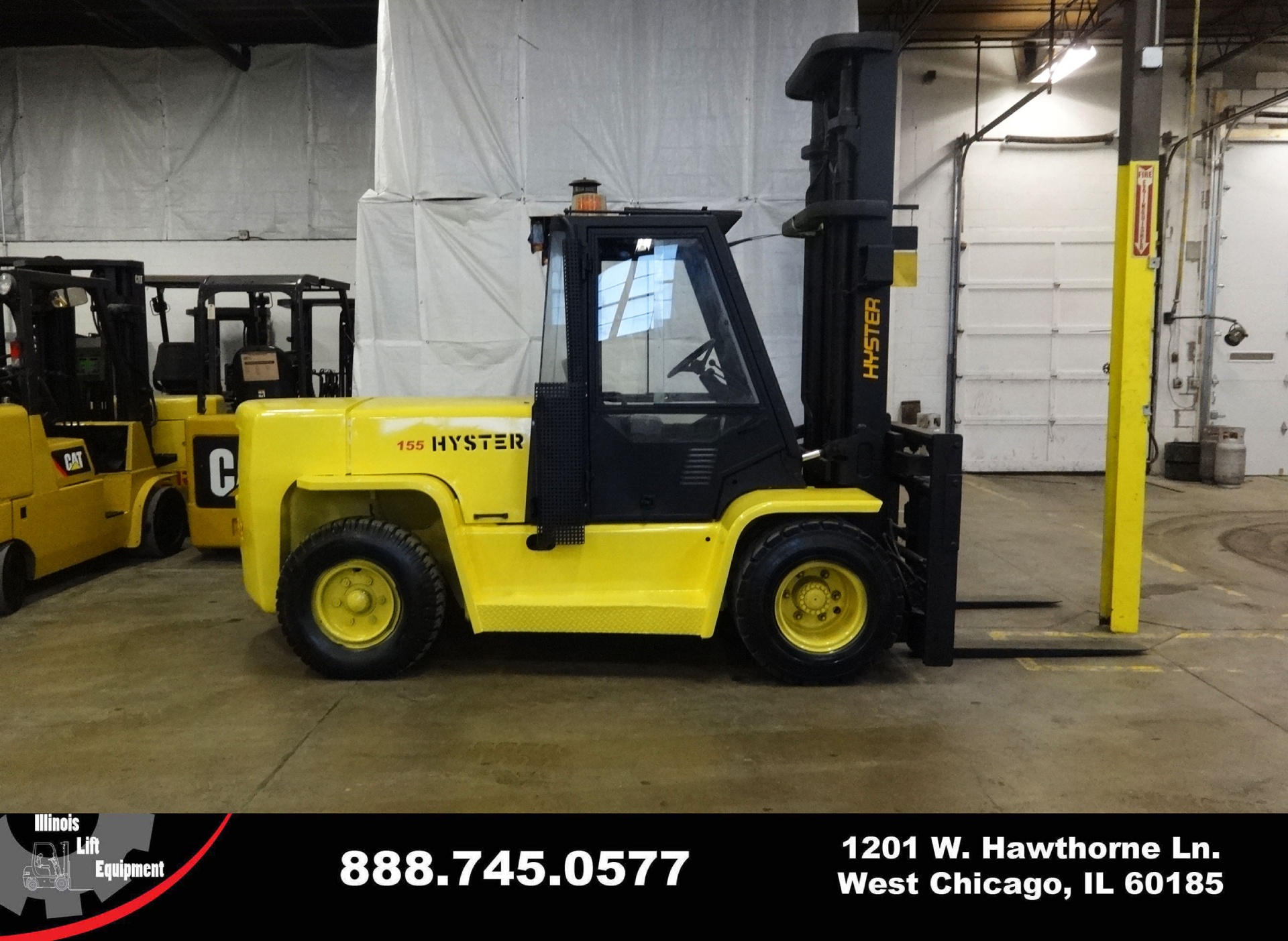 2005 Hyster H155XL Forklift on Sale in Georiga