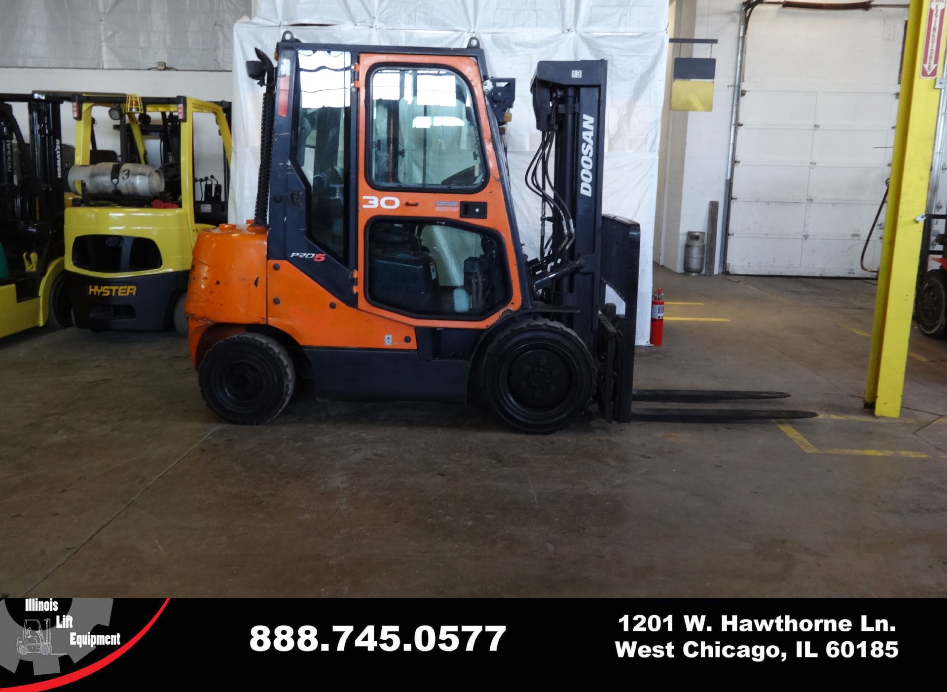 2008 Doosan D30S-5 forklift on sale in Georgia