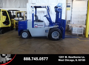 2000 Komatsu FD45T-5 Forklift on Sale in Georgia