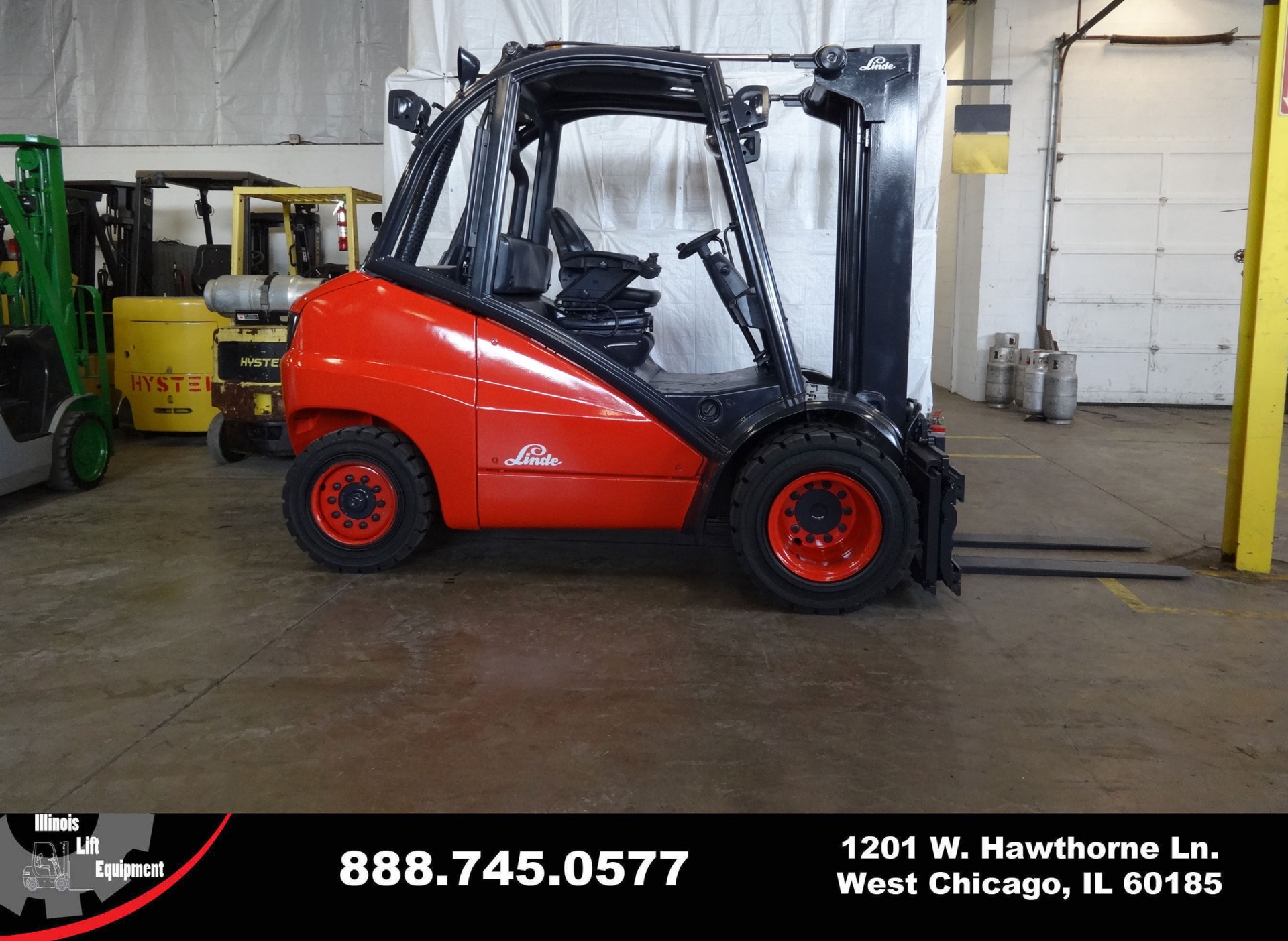 2007 Linde H50D forklift on Sale in Georgia