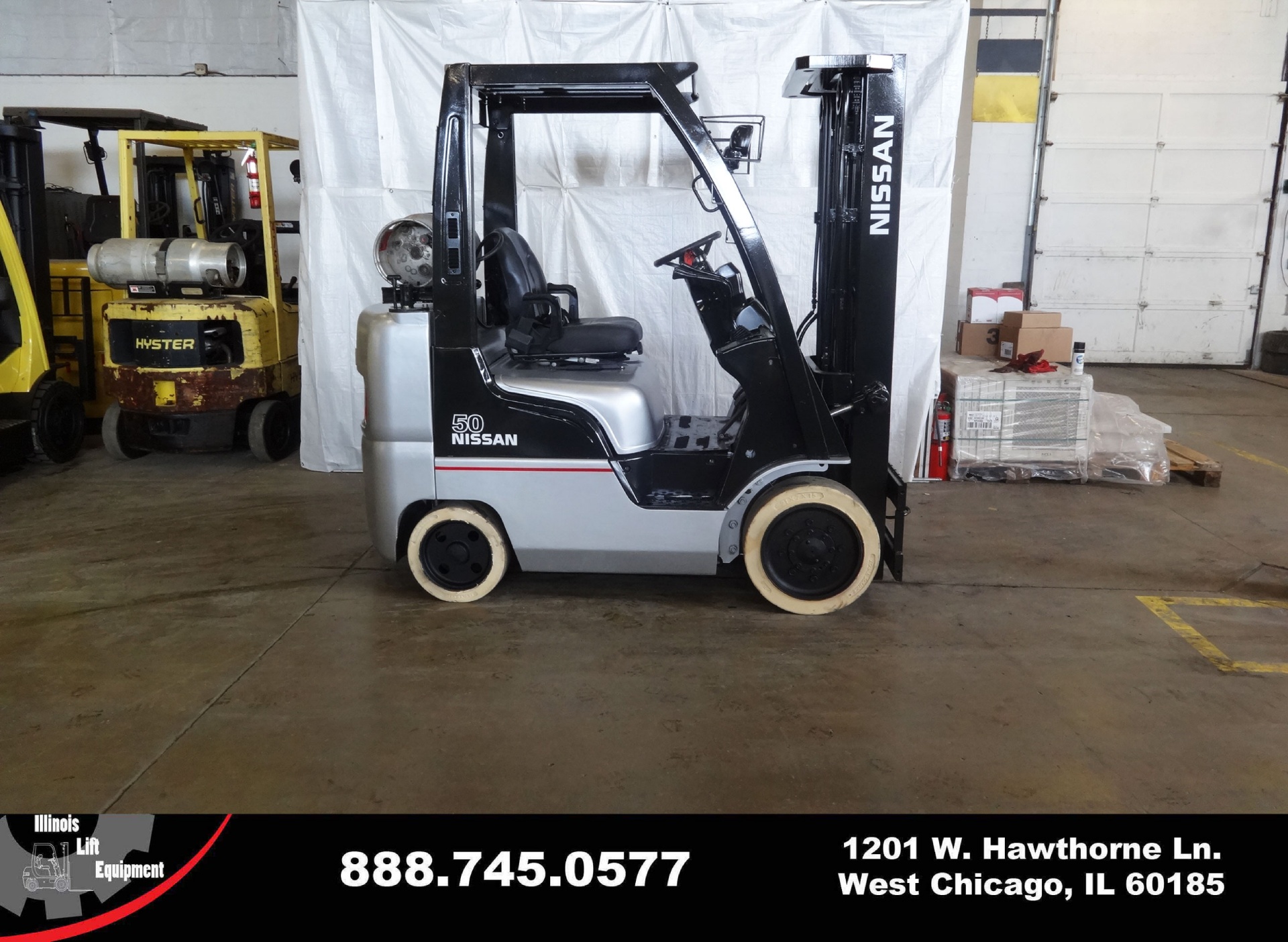 2005 Nisssan CL50 Forklift on Sale in Georgia