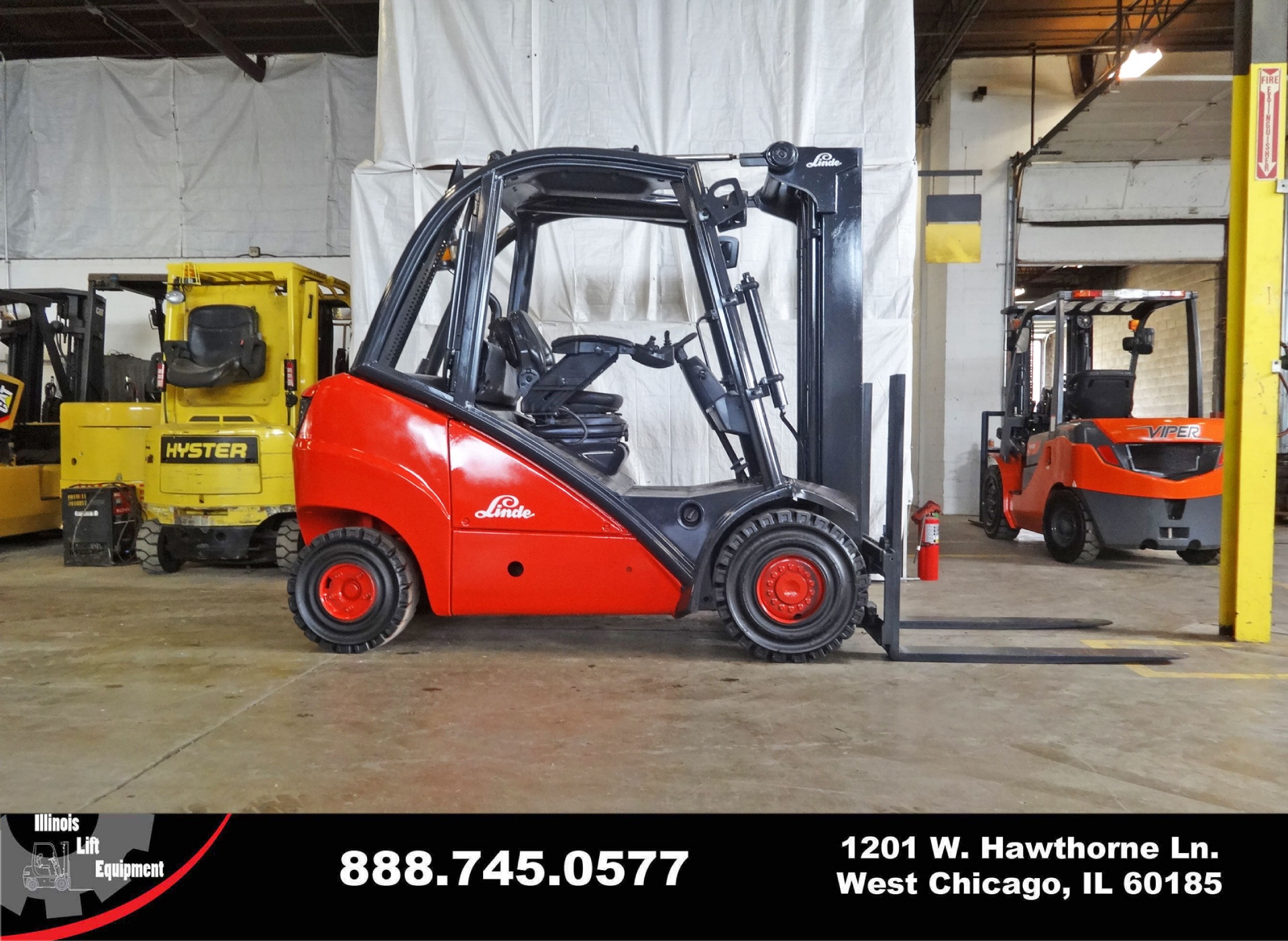 2006 Linde H25D Forklift on Sale in Georgia