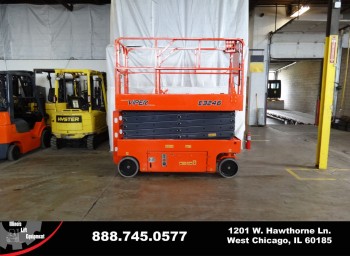 2015 Viper E3246 Scissor Lift on Sale in Georgia