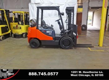 2009 Doosan G30E-5 Forklift on Sale in Georgia