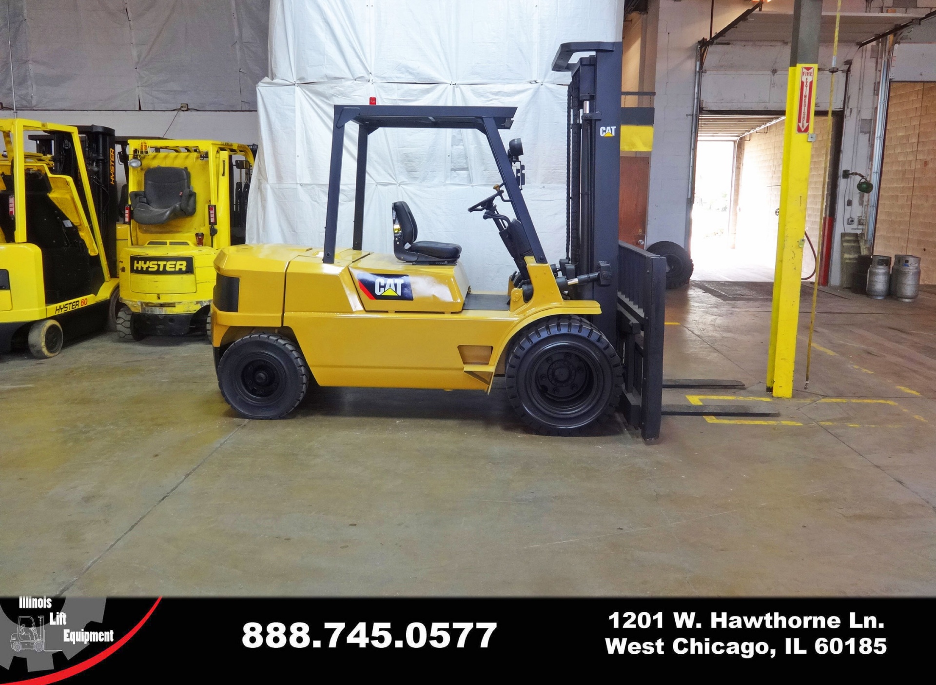 2000 Caterpillar DP45 Forklift On Sale in Georgia