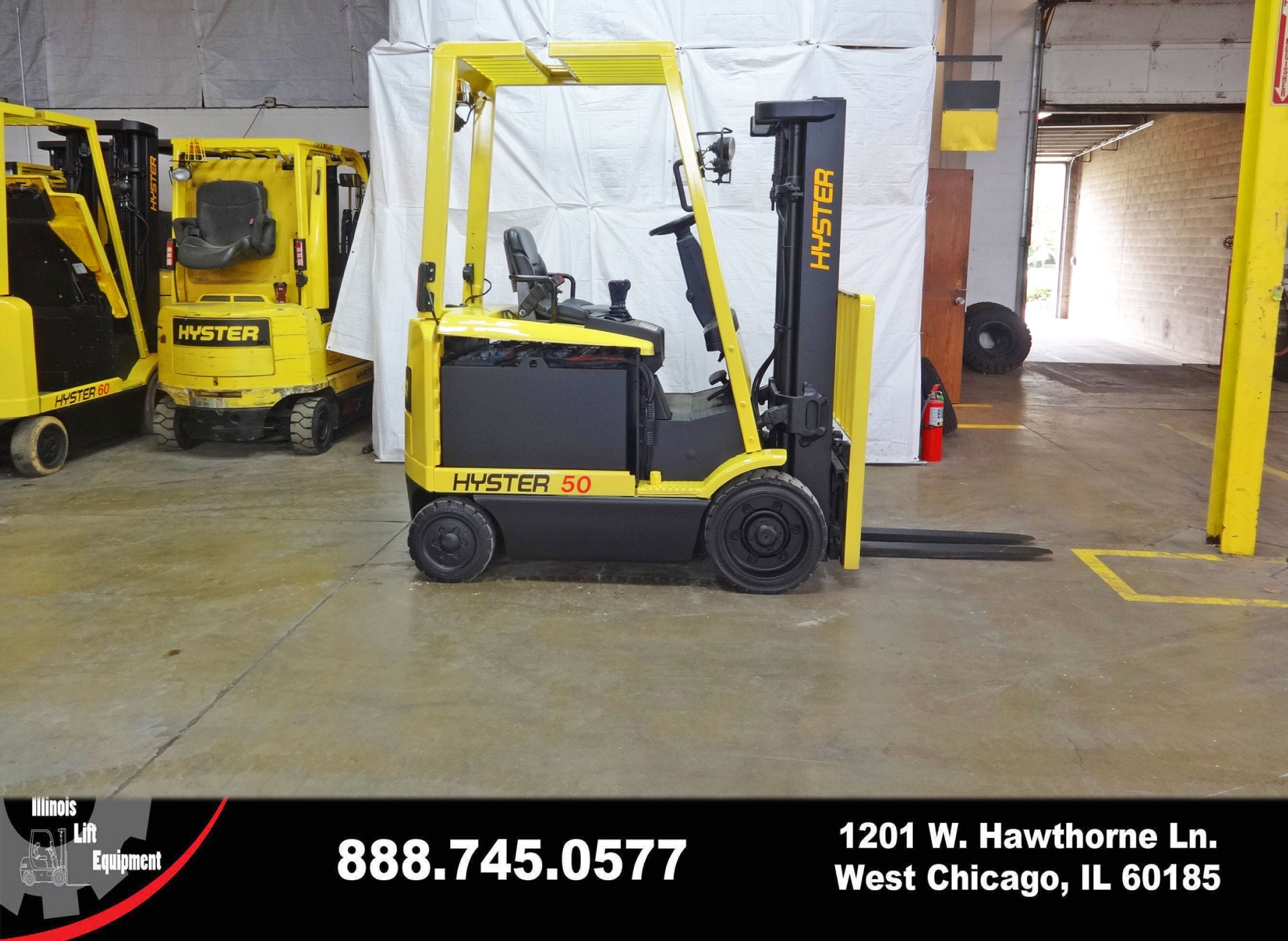 2007 Hyster E50Z Forklift On Sale in Georgia