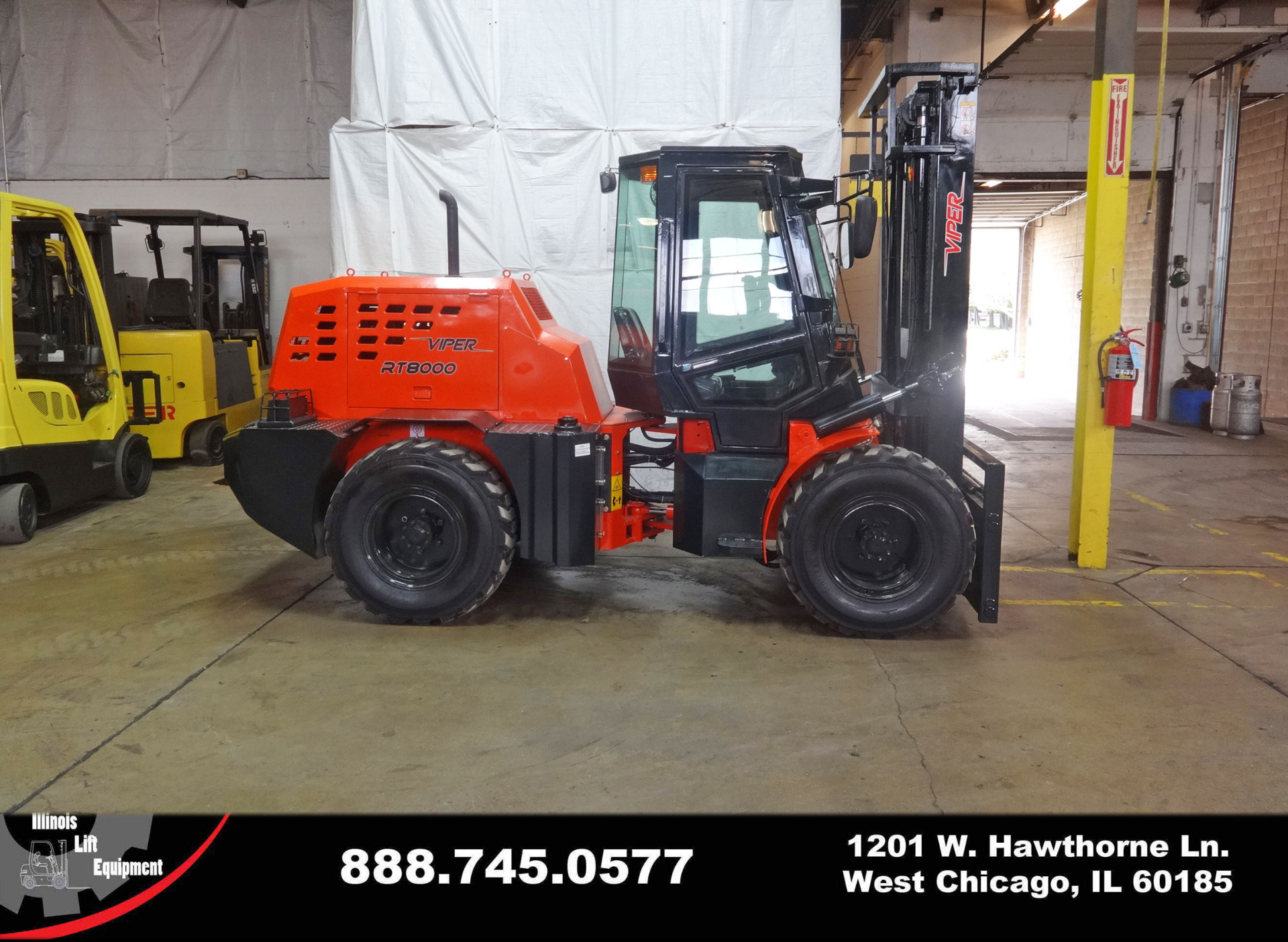 2015 Viper RT8000 Rough Terrain Forklift on Sale in Georgia