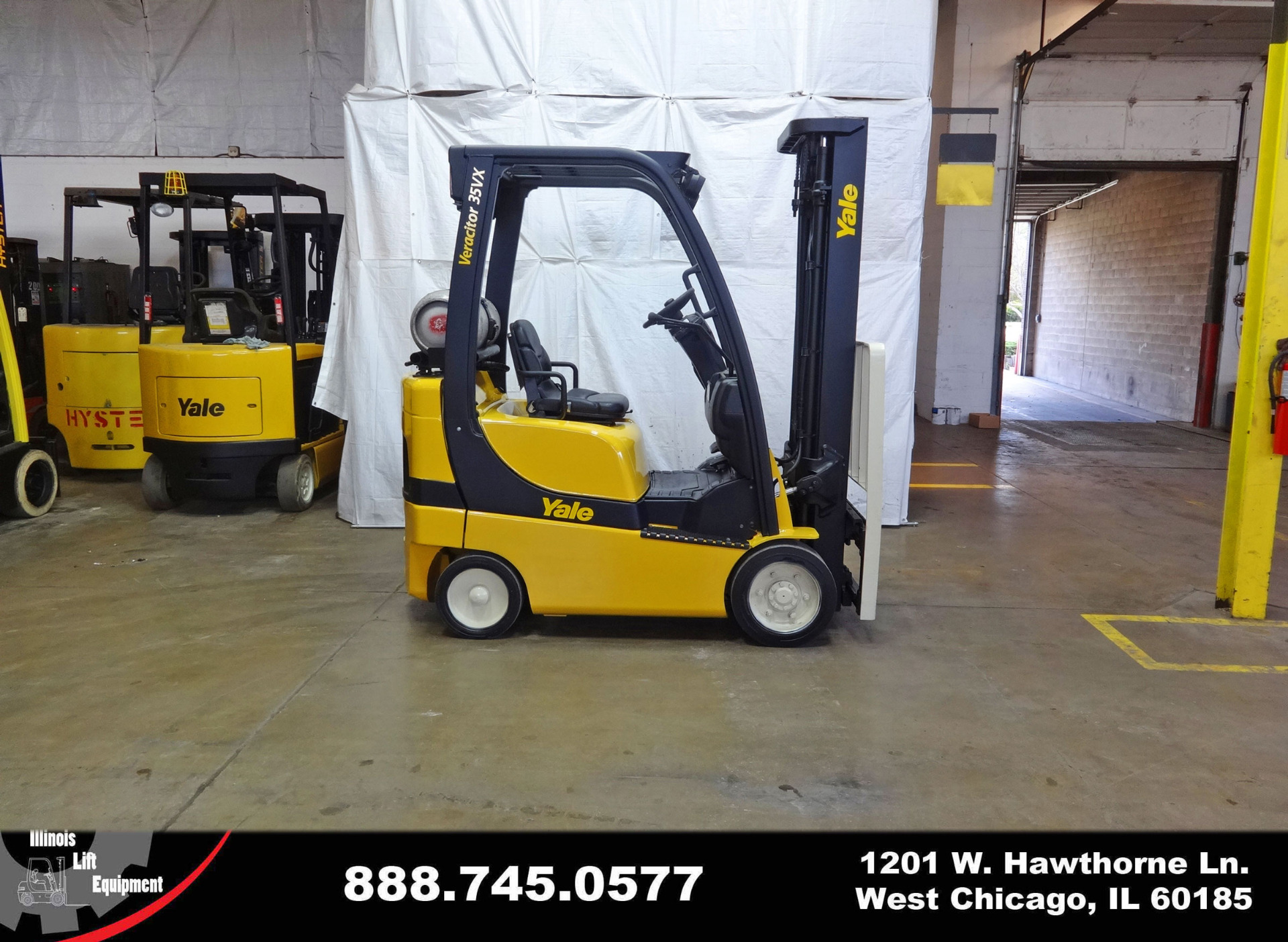 2008 Yale GLC035VX Forklift on Sale in Georgia