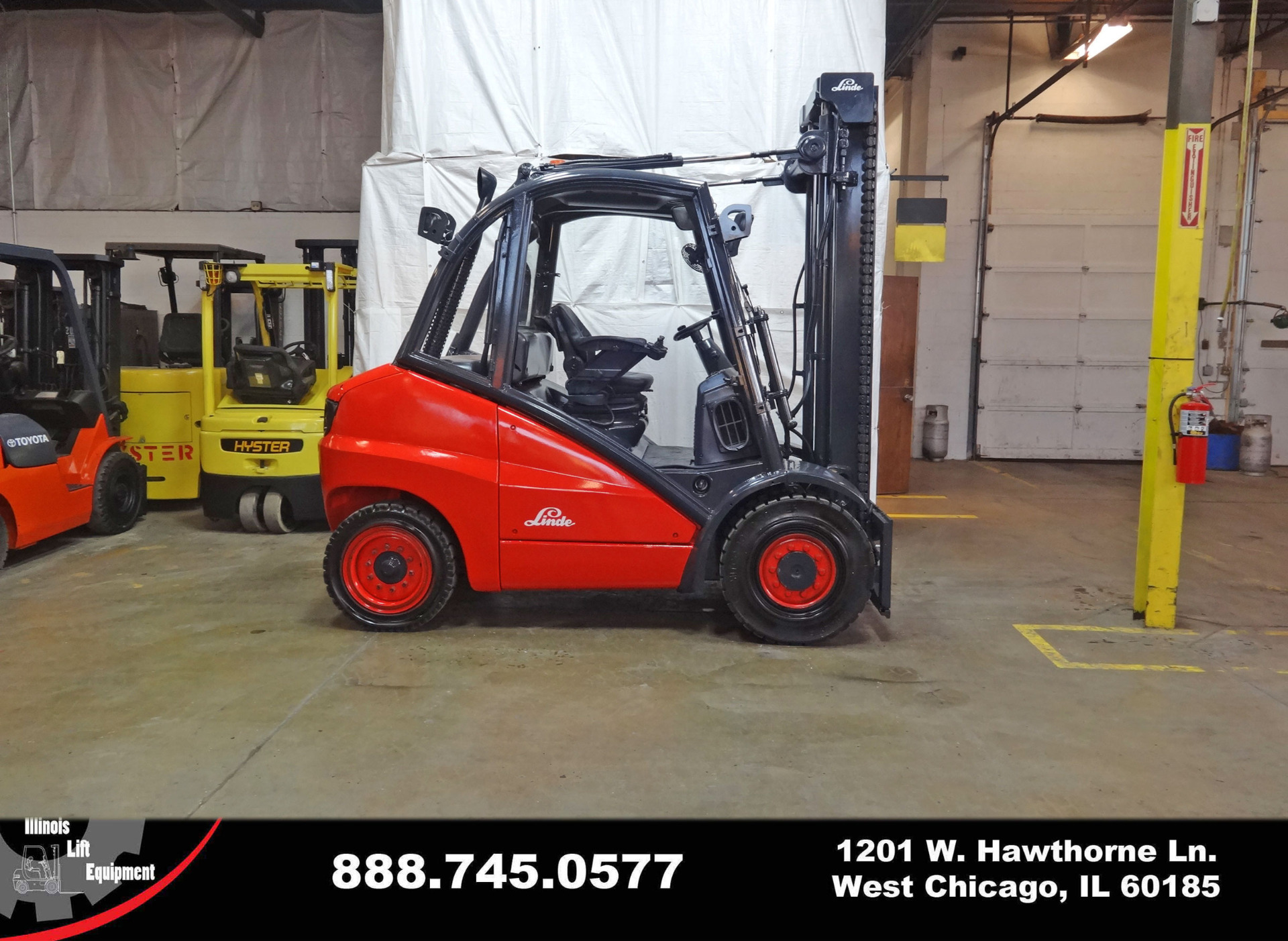 2005 Linde H50D Forklift on Sale in Georgia