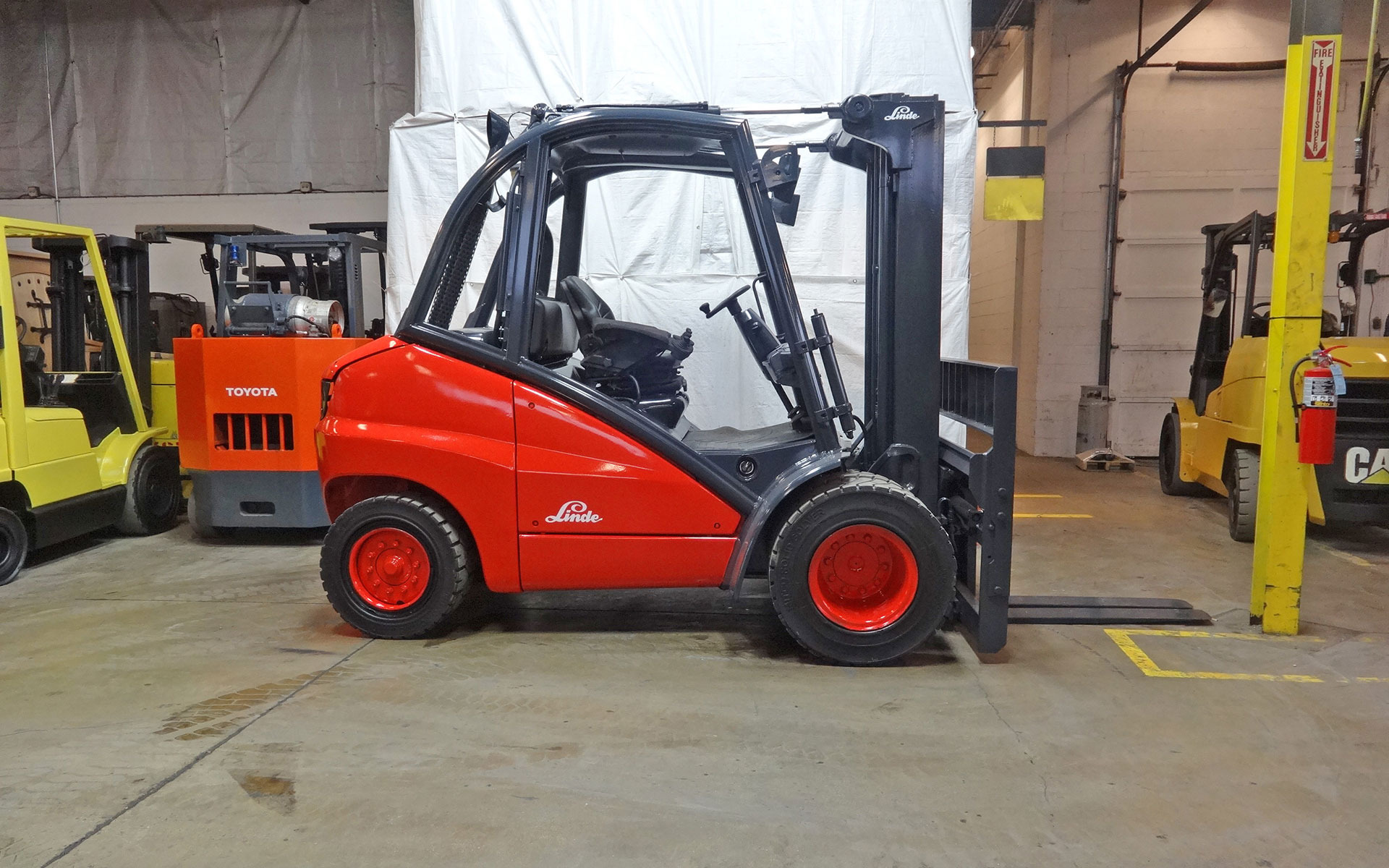 2007 Linde H50D Forklift on Sale in Georgia