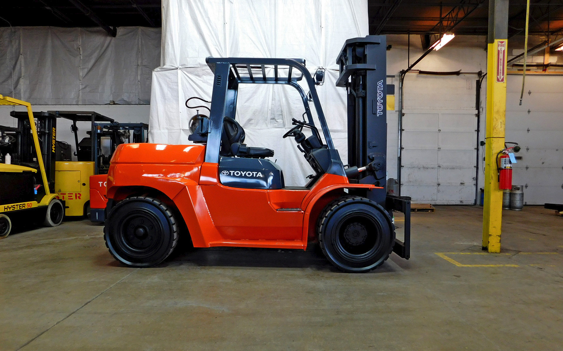 2006 Toyota 7FGU70 Forklift on Sale in Georgia