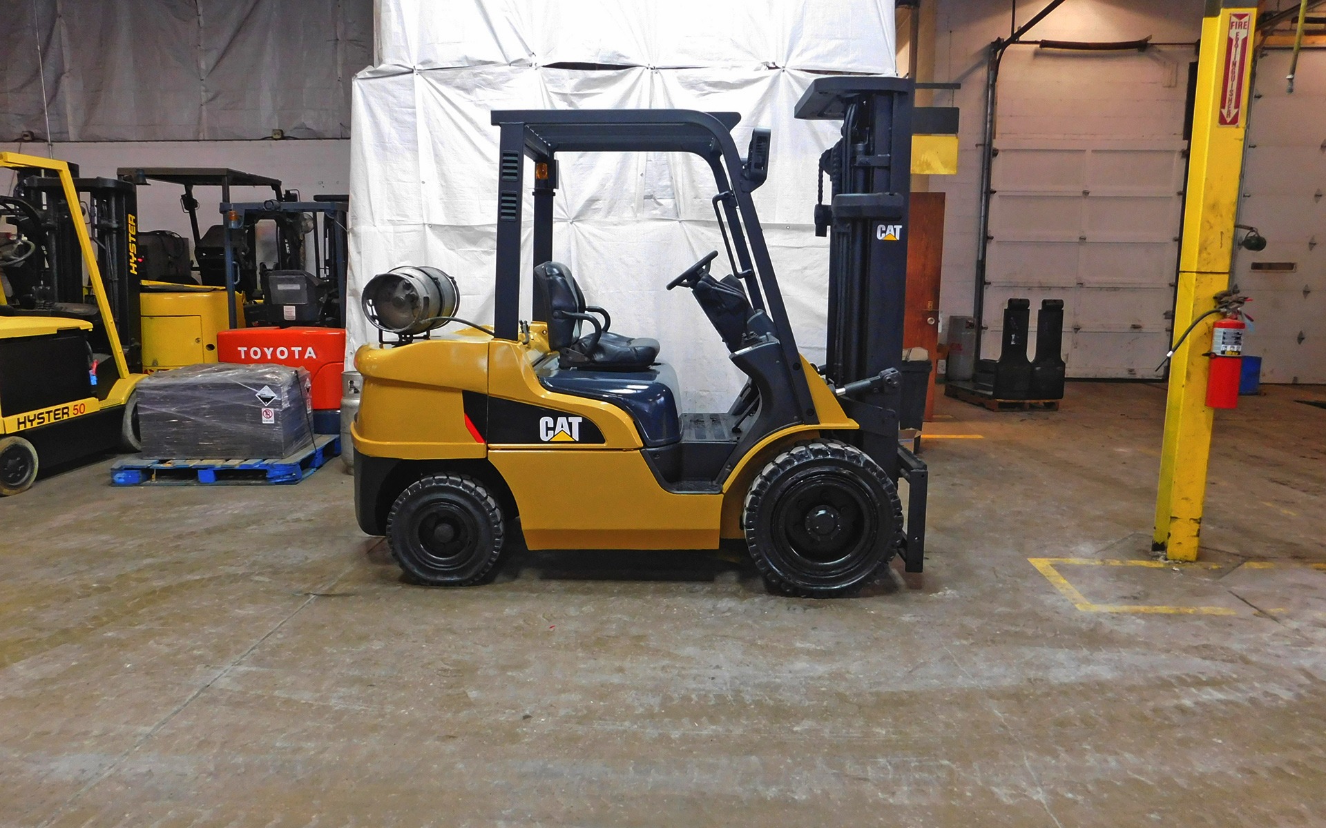 2008 Caterpillar P7000 Forklift on Sale in Georgia