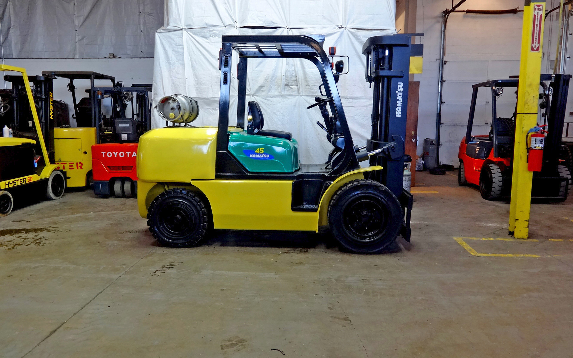 2005 Komatsu FG45T-8 Forklift on Sale in Georgia