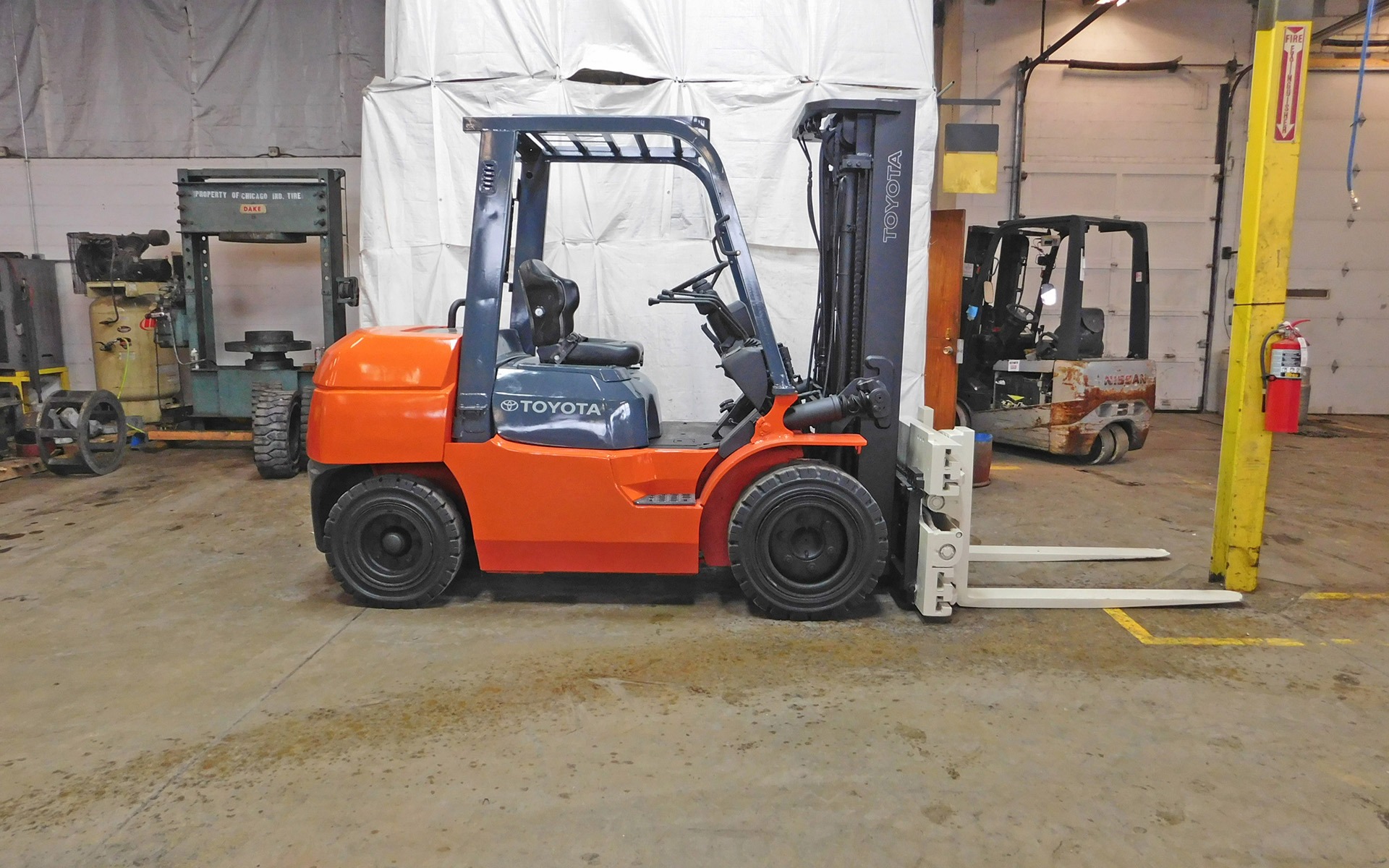 2012 Toyota 7FDU35 Forklift On Sale in Georgia