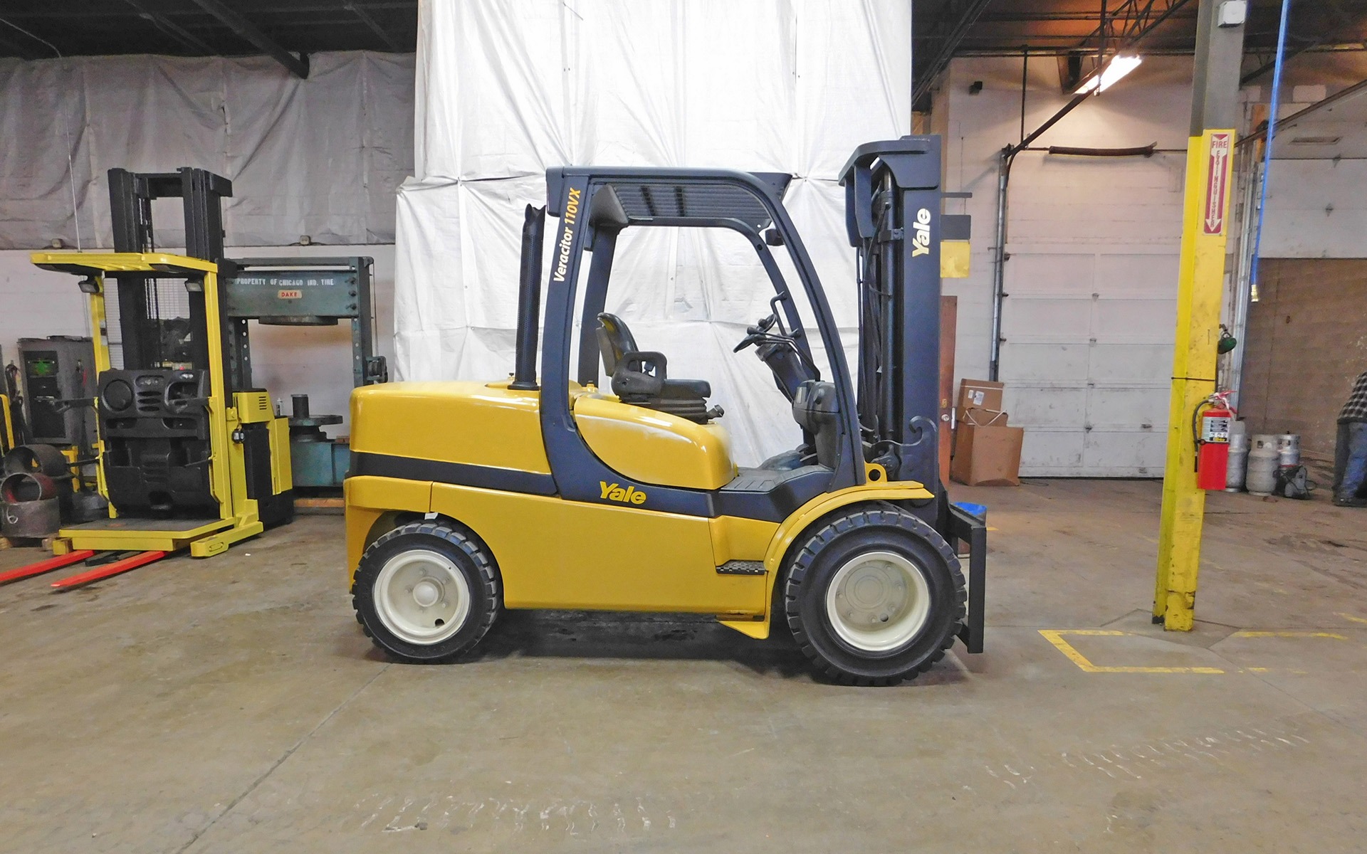 2013 Yale GDP110VX Forklift on Sale in Georgia